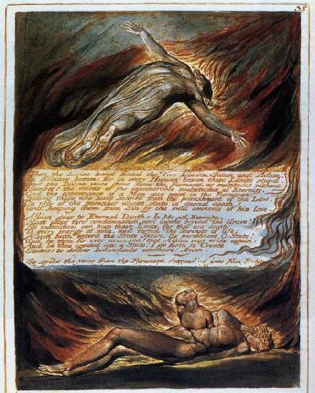 The Descent of Christ, Blake, William
